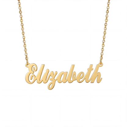 Namnhalsband med ditt eget namn