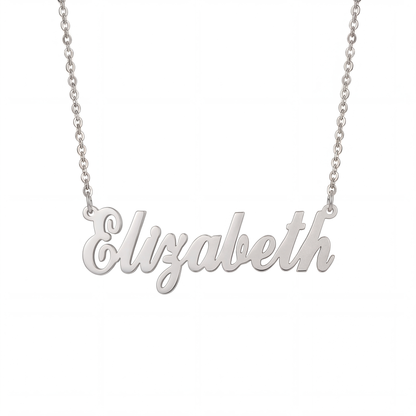 Namnhalsband med ditt eget namn