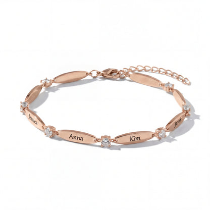 Personligt armband med gravyr