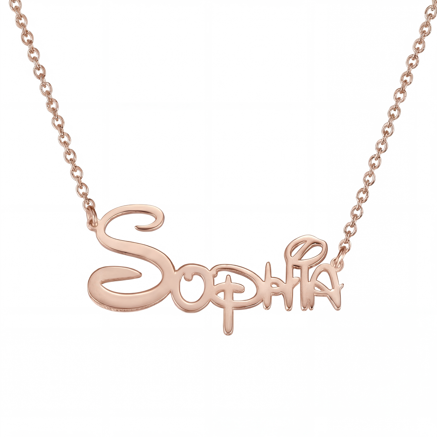 Halsband med personligt namn - Sidney Style