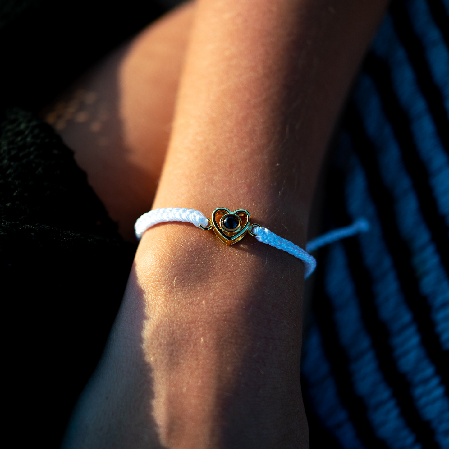 Fotoarmband med din bild - Hjärta