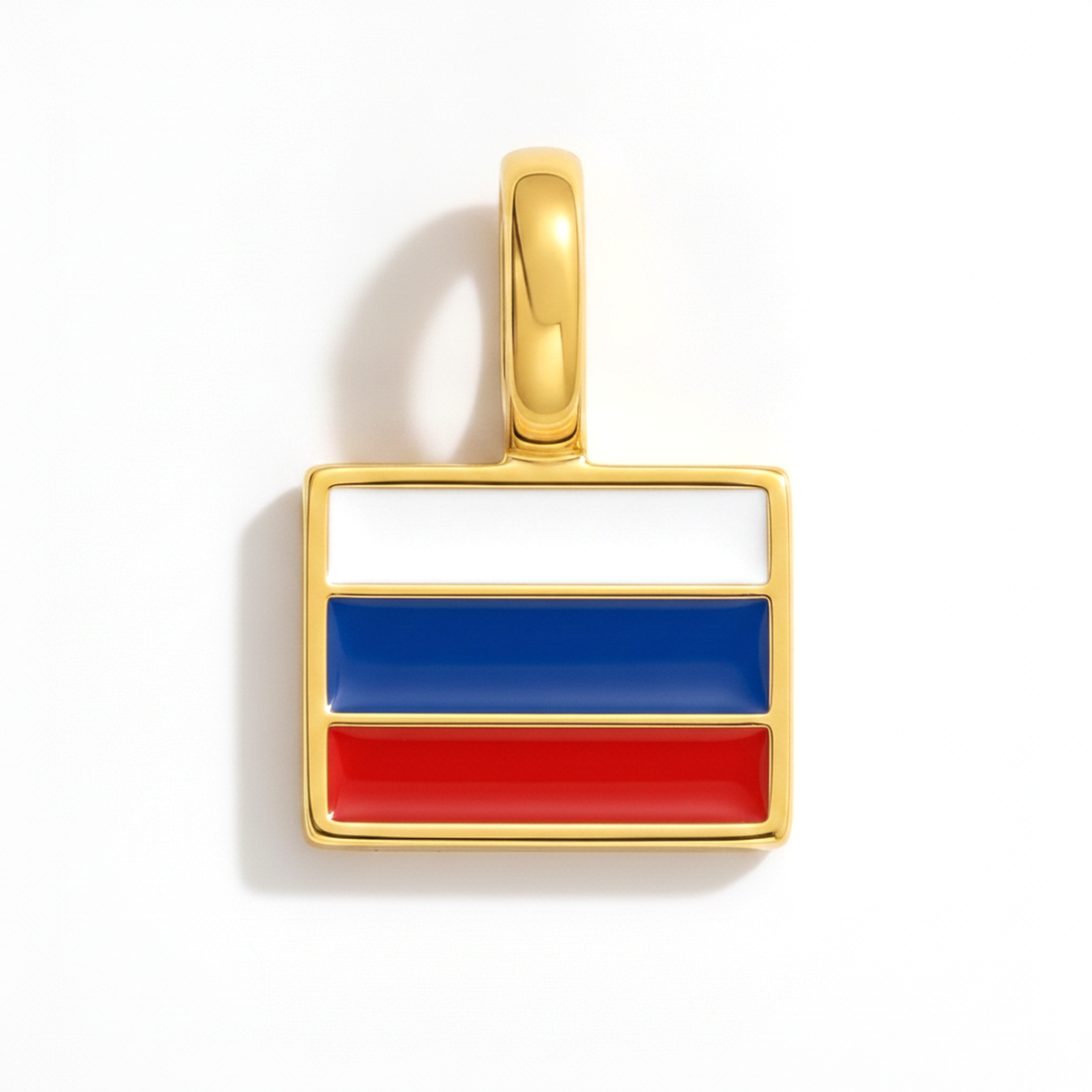 Charm russia – square gold