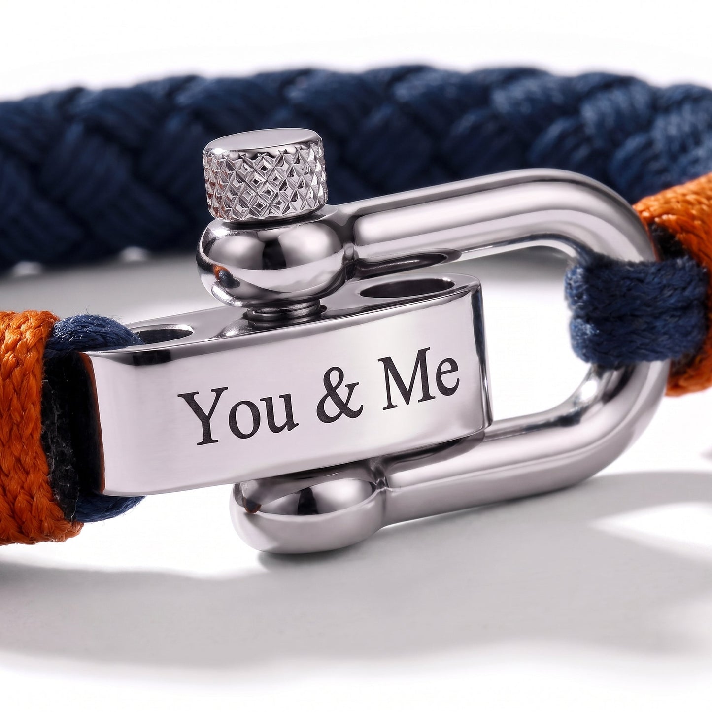 Flätat Armband med Gravyr