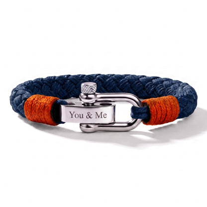 Flätat Armband med Gravyr